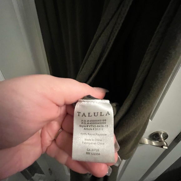 Talula army green jumpsuit - Picture 5 of 5